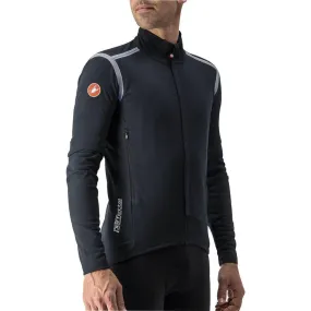 Castelli Perfetto Ros Convertible Mens Cycling Jacket - Black belt