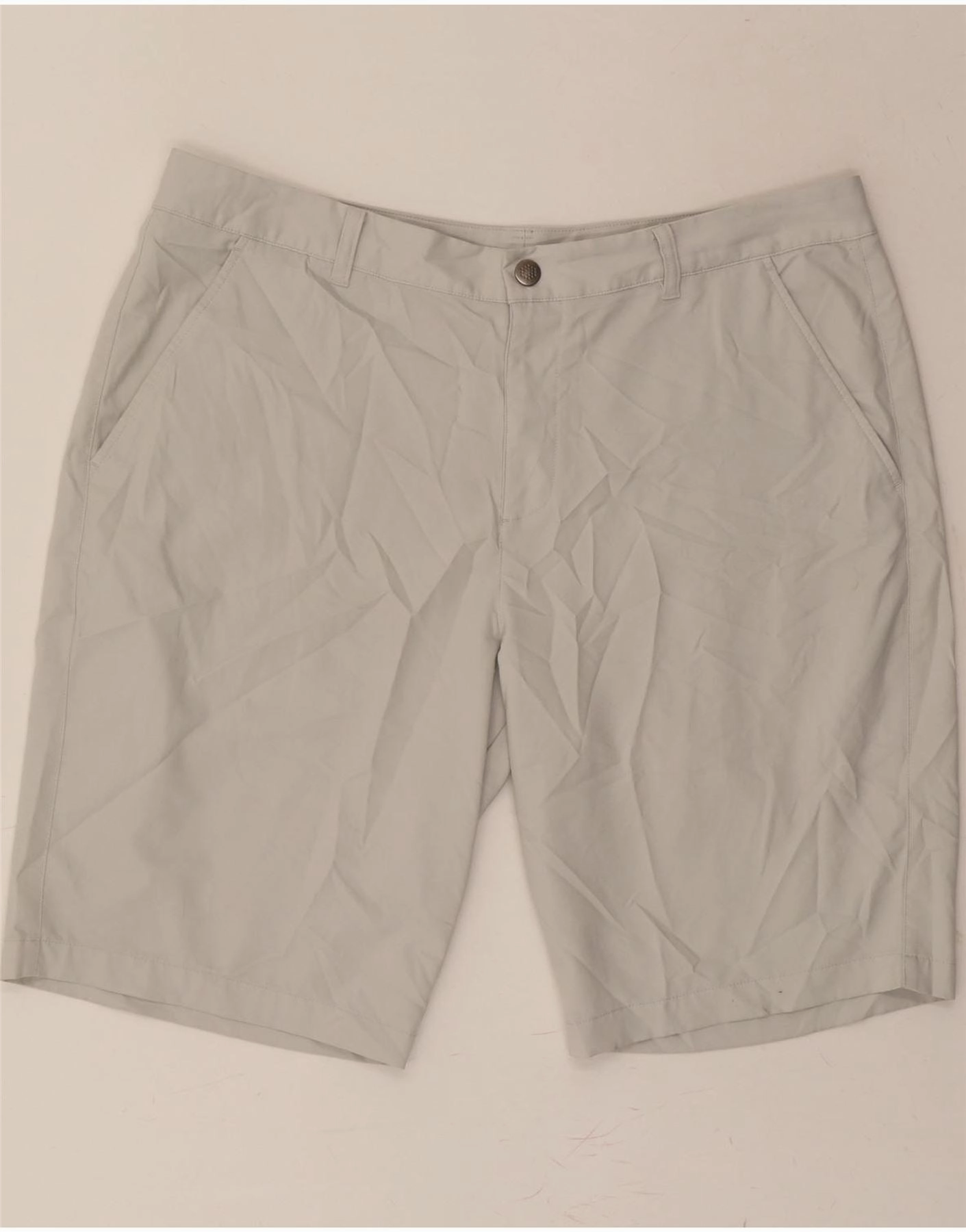 PUMA Mens Chino Shorts W38 XL Grey Casual Active Casual Style