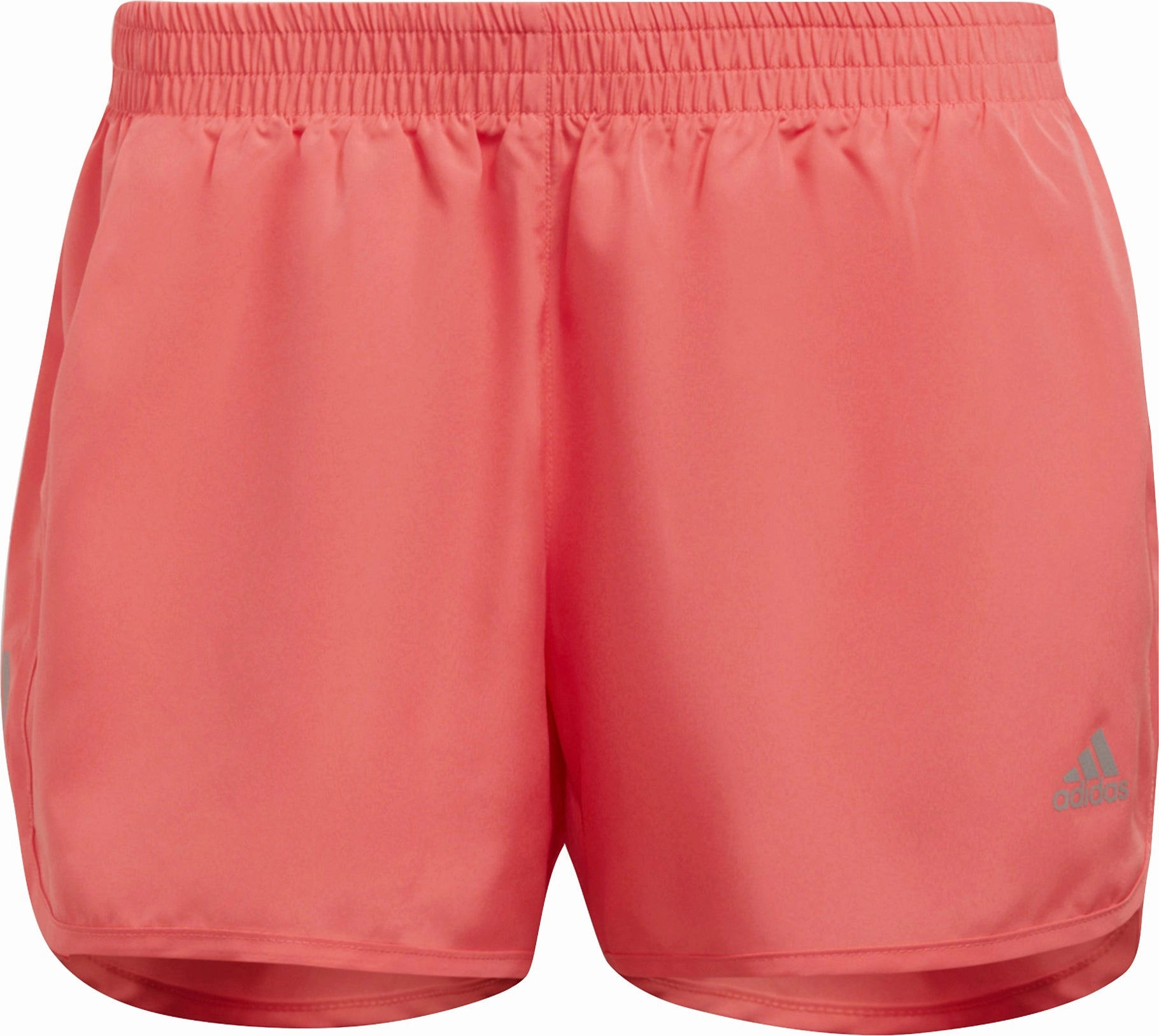 Double Layered Construction adidas 4 Inch Womens Running Shorts - Pink