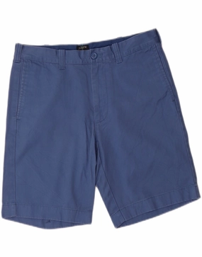 hospitality industry Moisture Controlled Lining J. CREW Mens Chino Shorts W32 Medium  Blue Cotton