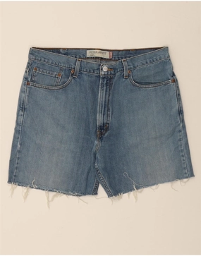 Casual Clothing LEVI'S Mens 505 Regular Fit Denim Shorts W38 XL Blue Cotton