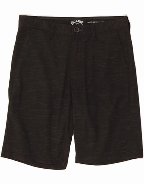 Ventilated Design Vented Hem Details BILLABONG Mens Chino Shorts W28 Small  Black Pinstripe