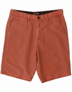 Abrasion Proof Fabric BILLABONG Mens Chino Shorts W32 Medium Pink