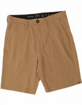 Linen blend water sports clothing BILLABONG Mens Chino Shorts W33 Medium Beige