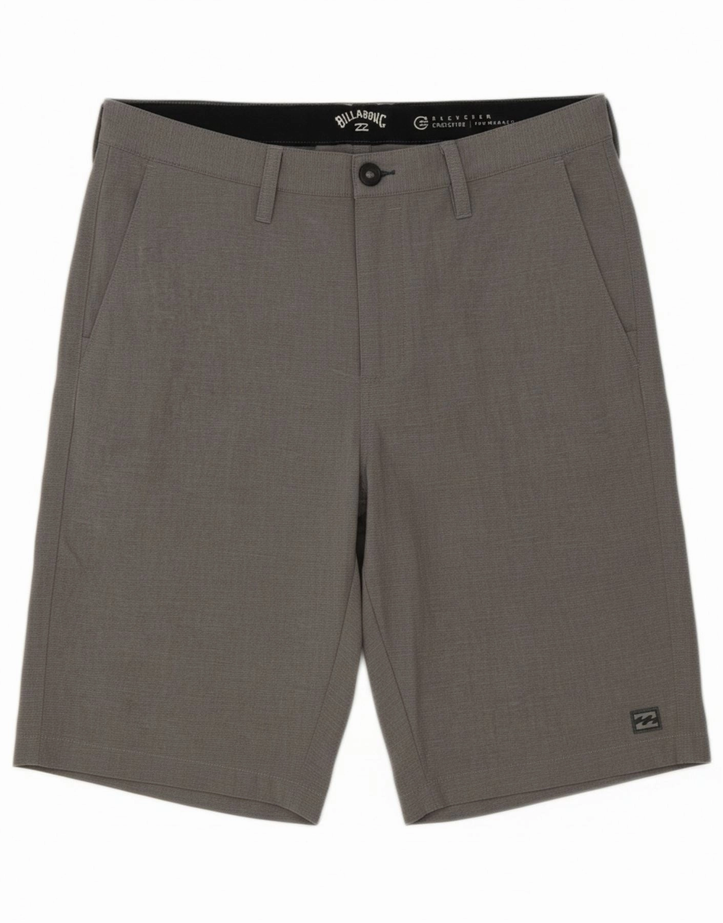 Soft Stretch BILLABONG Mens Chino Shorts W33 Medium  Grey Polyester