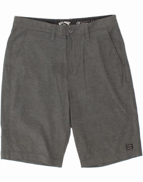 Daily Casual Subtle Charm BILLABONG Mens Recycler Chino Shorts W29 Small Grey Polyester
