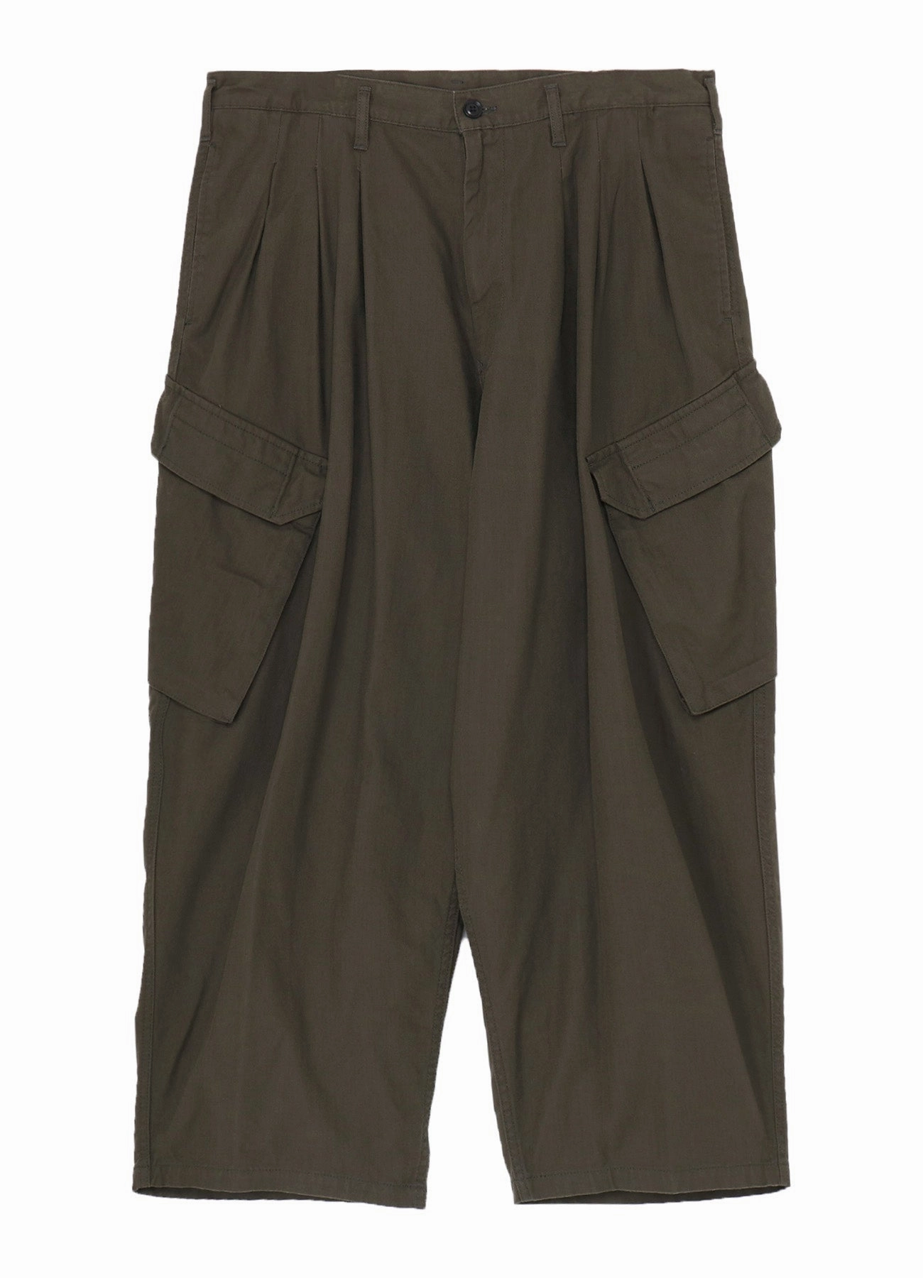 Flexible Cut BLACK SCANDAL HERRINGBONE 12TUCK WORK PANTS