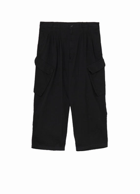 Outdoor Ready Perfectly Relaxed BLACK SCANDAL KATSURAGI 12TUCK WORK PANTS
