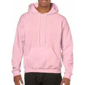 Blank Threads Classic Mens Hoody - Pink Embroidered Details Autumn Staple