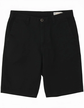 Everyday Flex Wear Spandex shorts VOLCOM Mens Chino Shorts W34 Large  Black Polyester