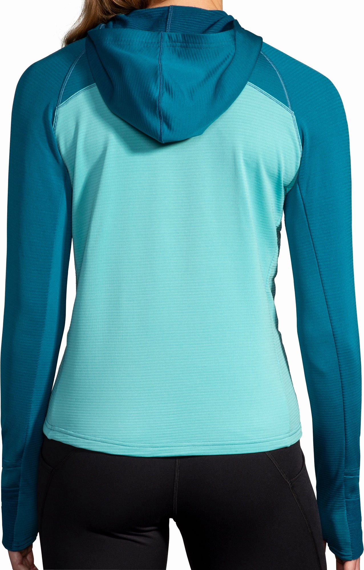 Street Ease Brooks Notch Thermal 2.0 Womens Running Hoody - Blue