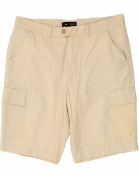 Warm Layers adventure apparel SEA BARRIER Mens Cargo Shorts IT 54 2XL W36  Beige Cotton