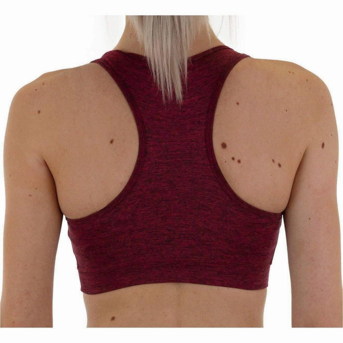 Seam-Free Feel Regular Fit More Mile Train To Run Womens Running Crop Top - Purple