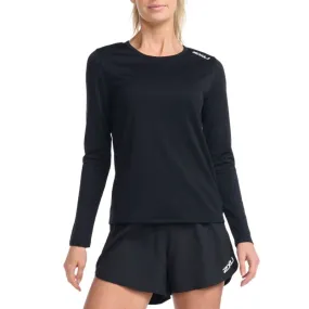 Cozy and Light Casual Essential 2XU Womens Aspire Longsleeve Running Top