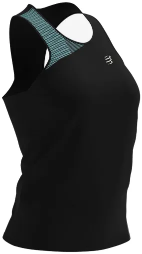Compressport Performance Womens Running Vest Tank Top - Black Comfort and Fit