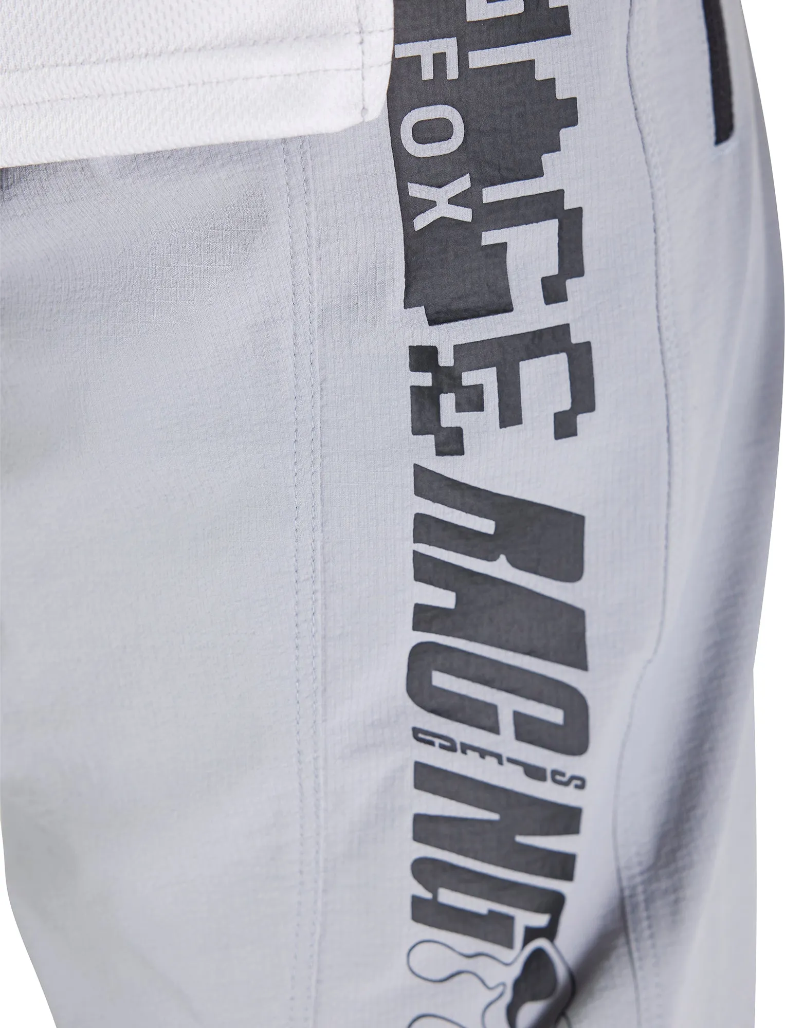 Fox Ranger Grid Mens Cycling Trousers - Grey Light Fabric Functional Style