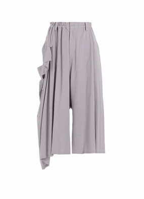 Anti Slip Waistband Lightweight COTTON BOYLE VIYELLA RIGHT DRAPE PANTS