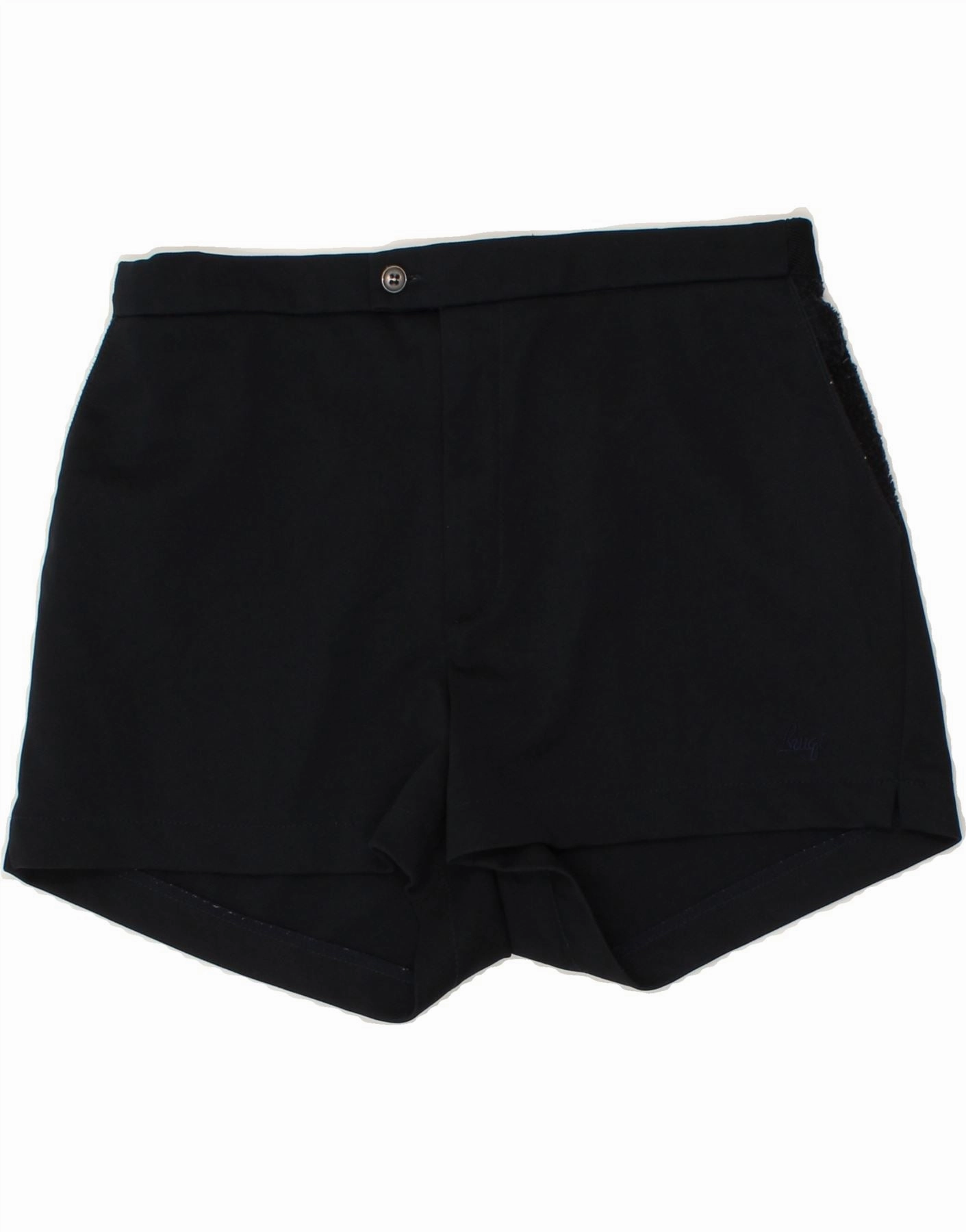 kids wear Sport Ready Fit BRUGI Mens Casual Shorts Large W34 Navy Blue Polyester