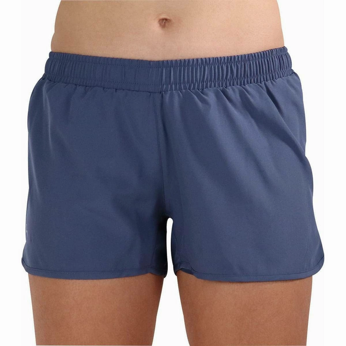 Multi Pocket Design More Mile Core 2 In 1 Womens Running Shorts - Blue