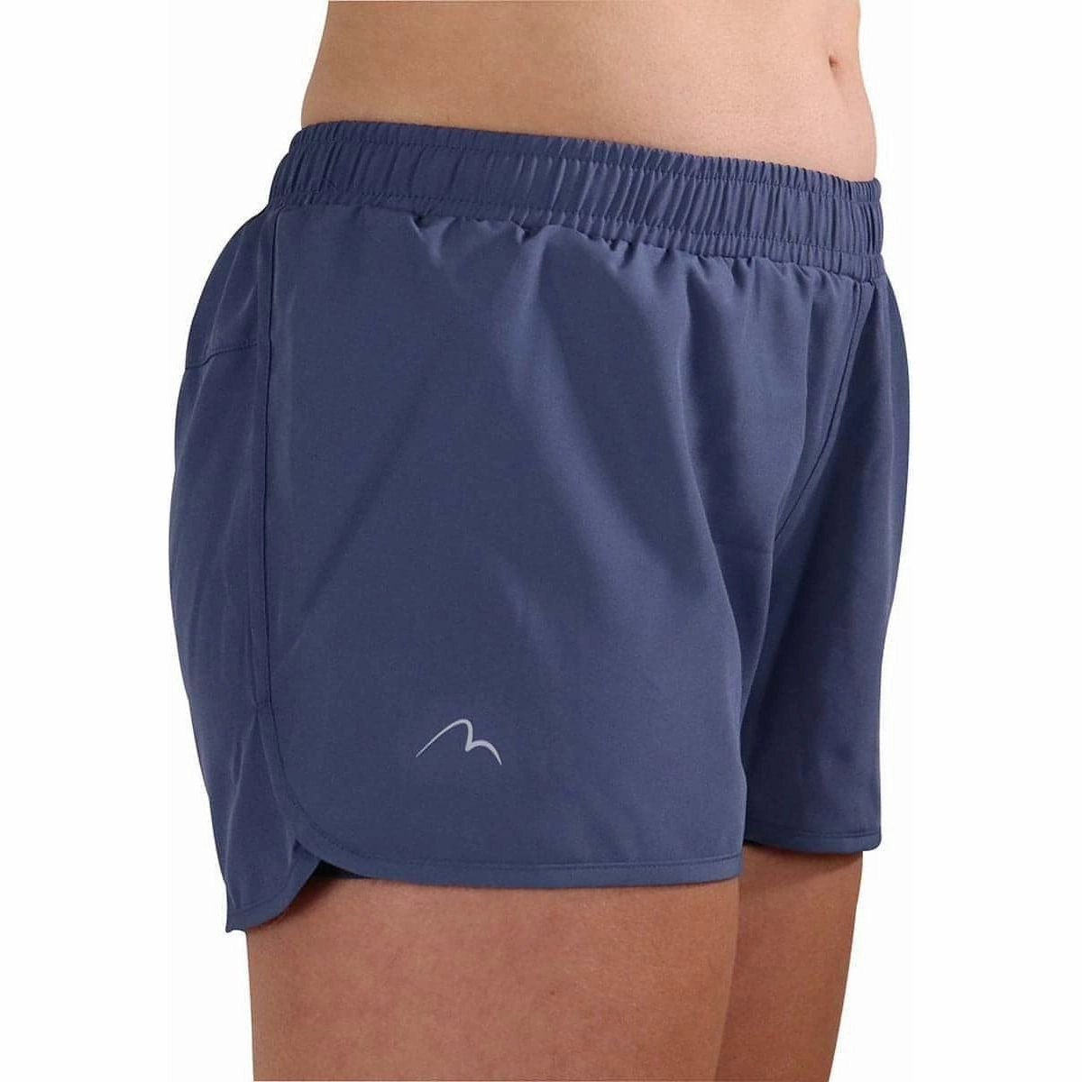 Biodegradable Material Option Beach Ready Shorts More Mile Core 2 In 1 Womens Running Shorts - Blue