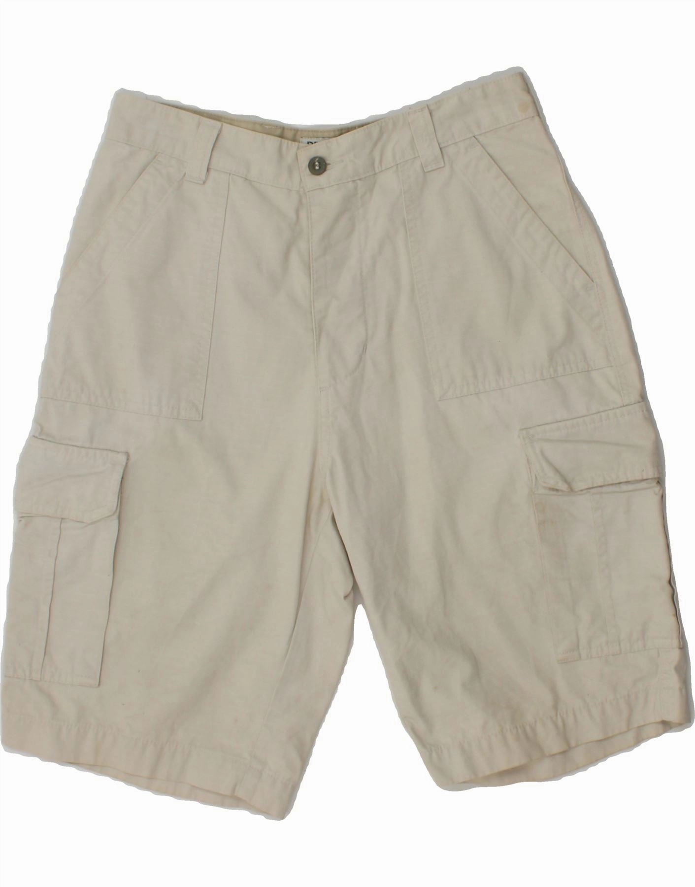 Comfortable fit Light Weight DOCKERS Mens Cargo Shorts W30 Medium White Striped Cotton