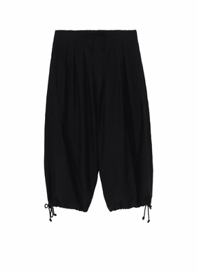 No Bunching Soft Texture WIDE TWILL STANDAED BALLON PANTS