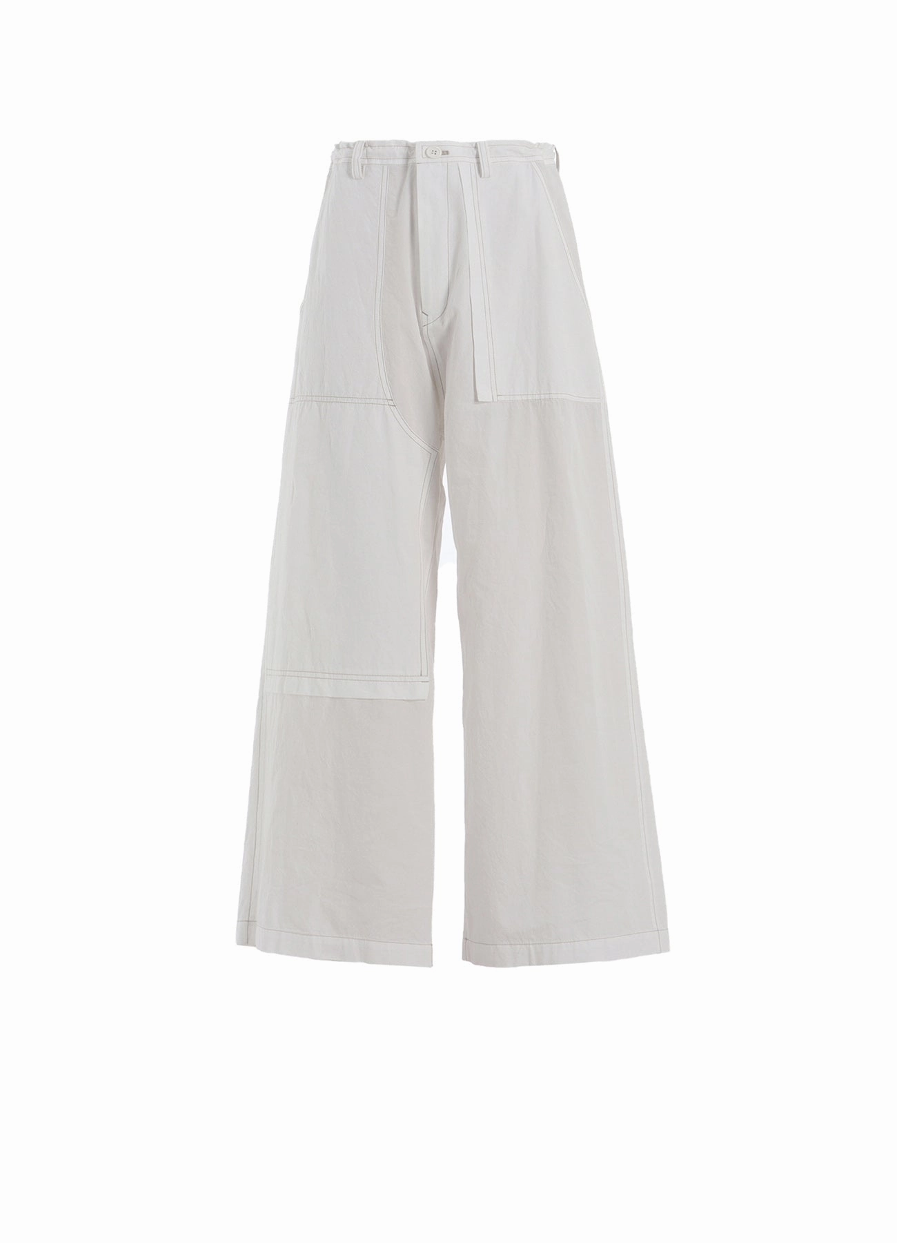 Outdoor Layer COTTON LINEN DUMP STRAIGHT PANTS