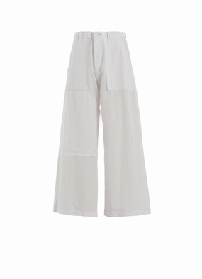 Outdoor Layer COTTON LINEN DUMP STRAIGHT PANTS