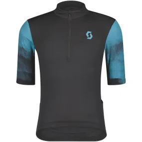 Holiday Outfit Style Light Outfit Scott Gravel 10 Short Sleeve Mens Cycling Jersey - Black
