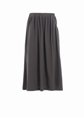 LONG STAPLE COTTON JERSEY SKIRT Casual Stretch Wear