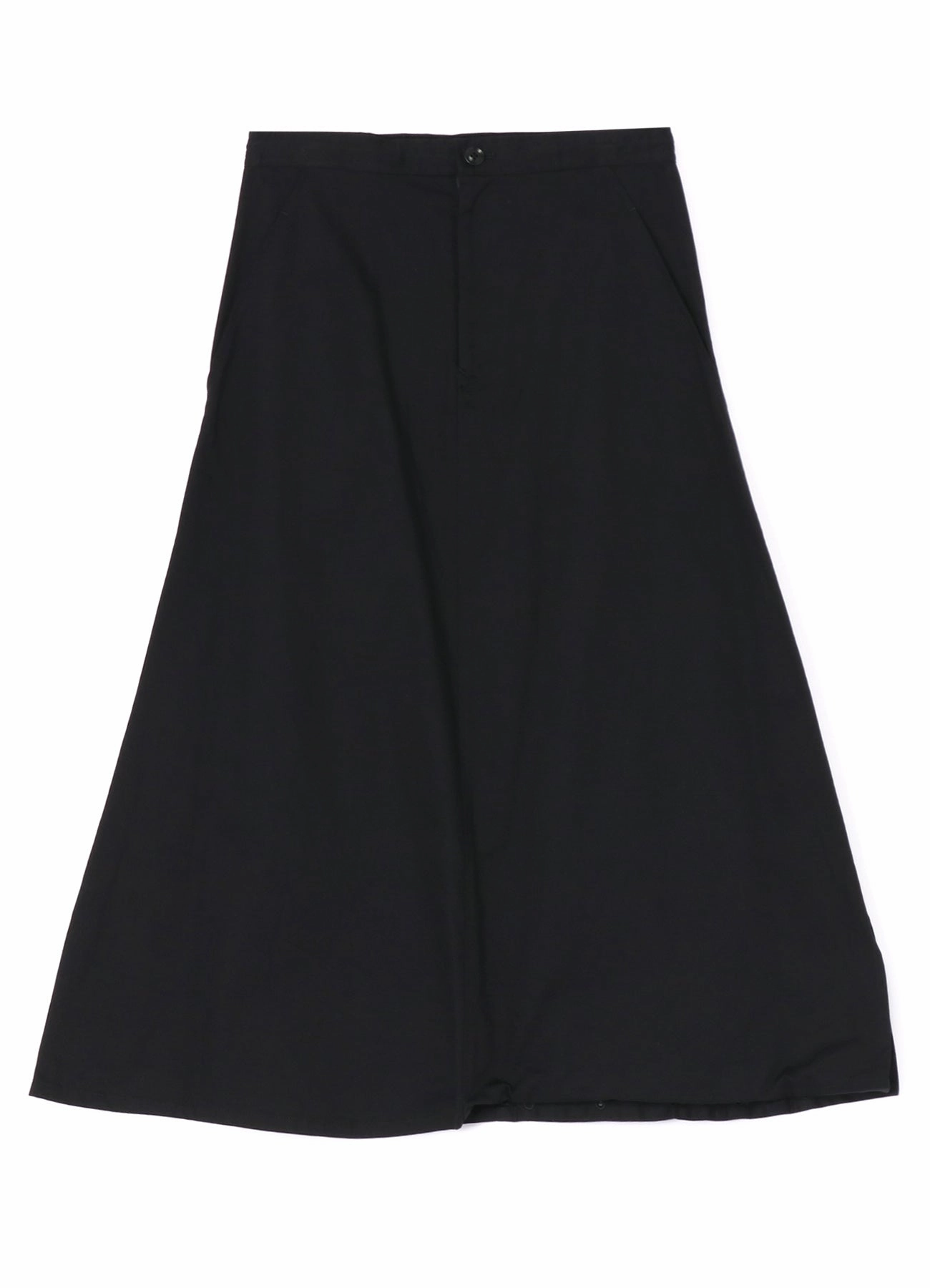 [Y's BORN PRODUCT] COTTON TWILL SKIRT PANTS Natural Movement