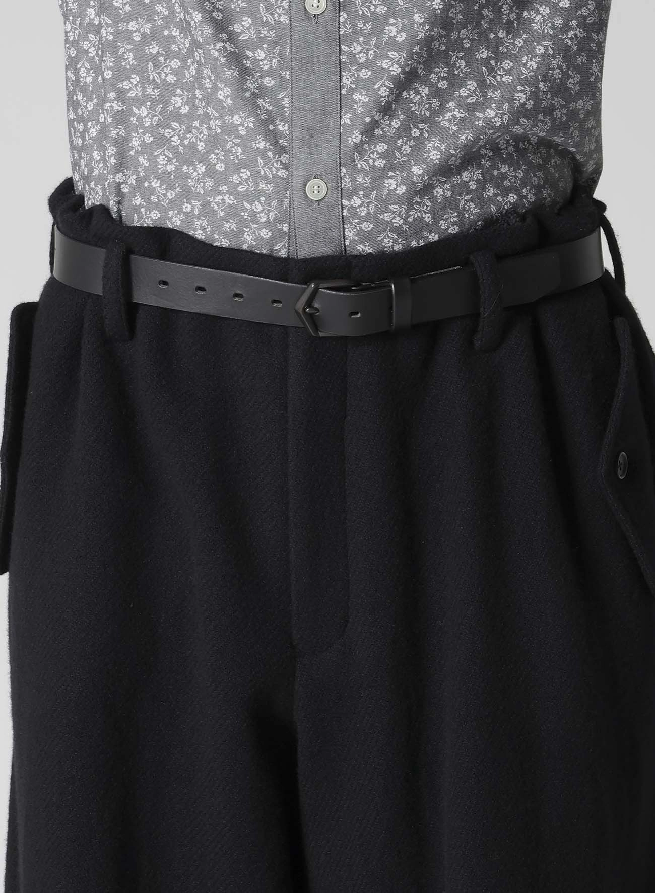 Water Repellent BRITISH WOOL HEM FACING PANTS