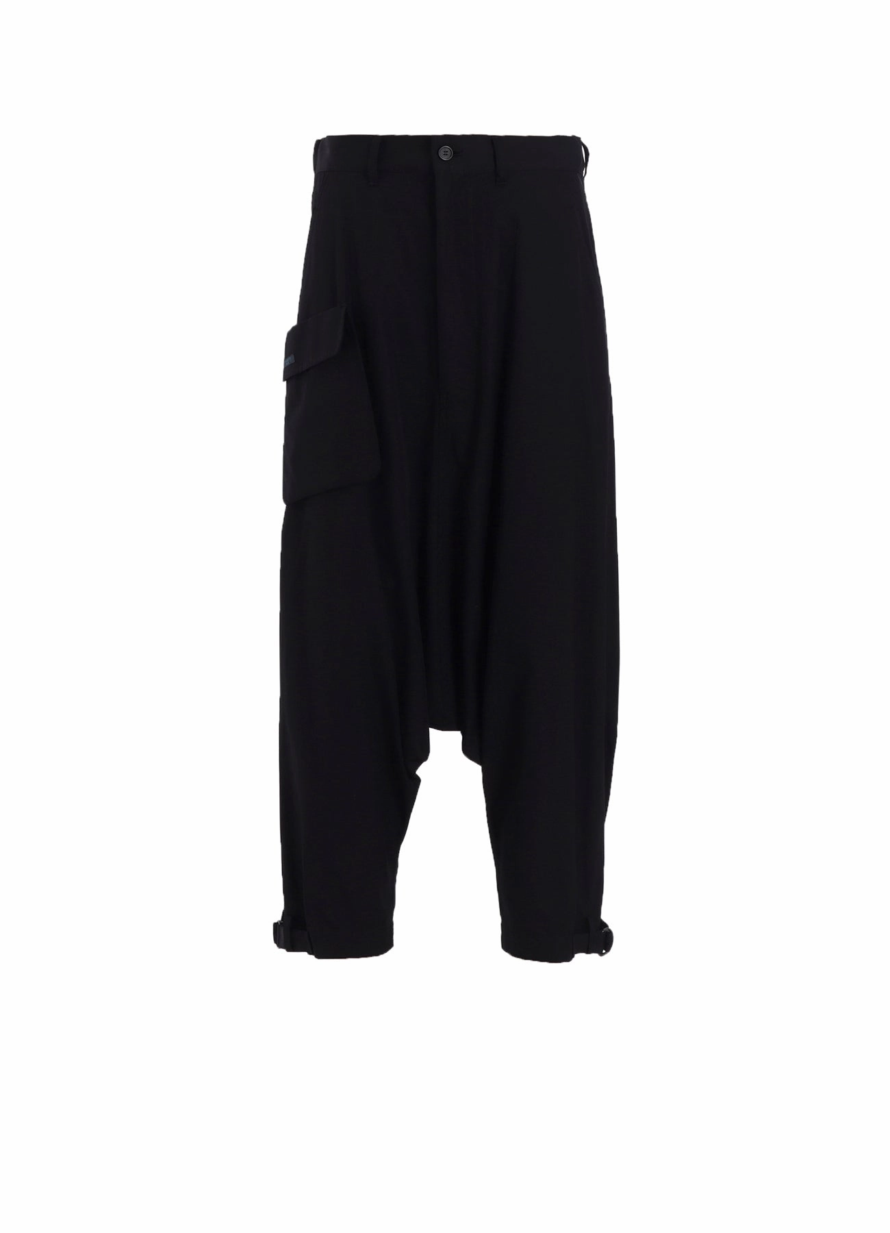 All Purpose Fit Anti Pilling Textile BROAD R-HEM BELTED SAROUEL PANTS