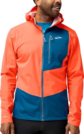 Vanity Quick Fit Brooks High Point 2.0 Waterproof Mens Running Jacket - Orange