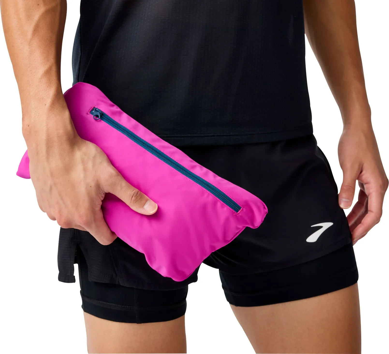 Rugged Look Brooks High Point 2.0 Waterproof Mens Running Jacket  - Purple