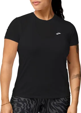 Brooks Sprint 3.0 Short Sleeve Womens Running Top - Black Modern Casual Comfy All-Day