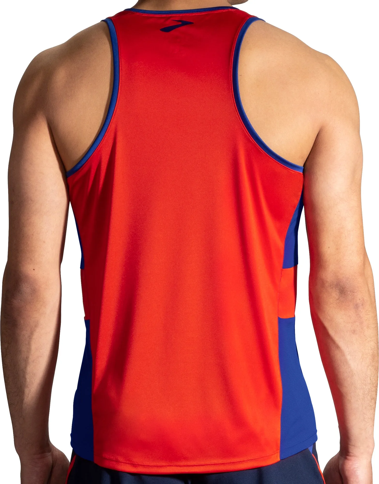 Stylish Design Brooks Stealth Mens Running Vest - Red