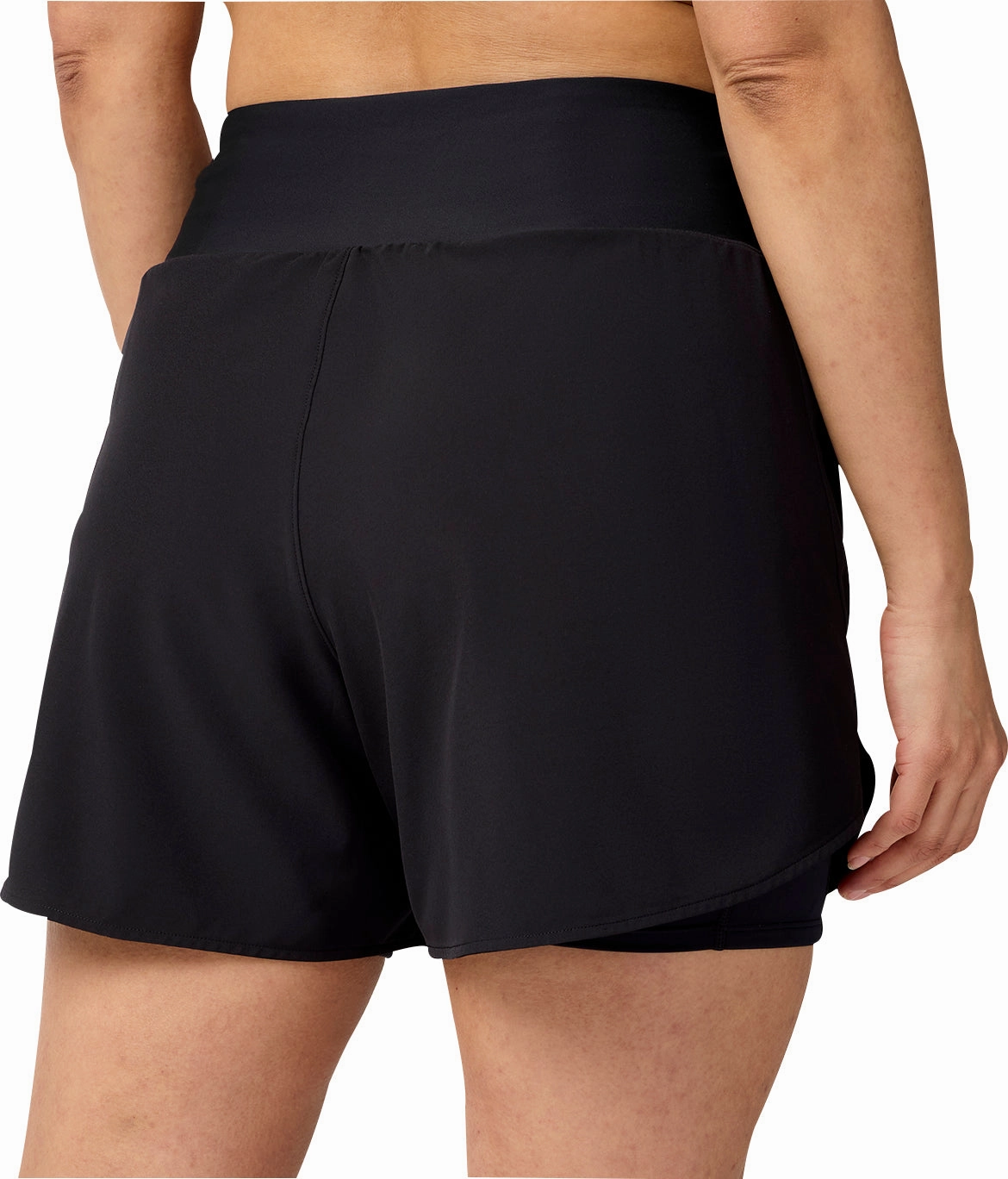 Travel Friendly Outdoor Ready Fit Brooks 5 Inch Chaser 2 In 1 Womens Running Shorts - Black