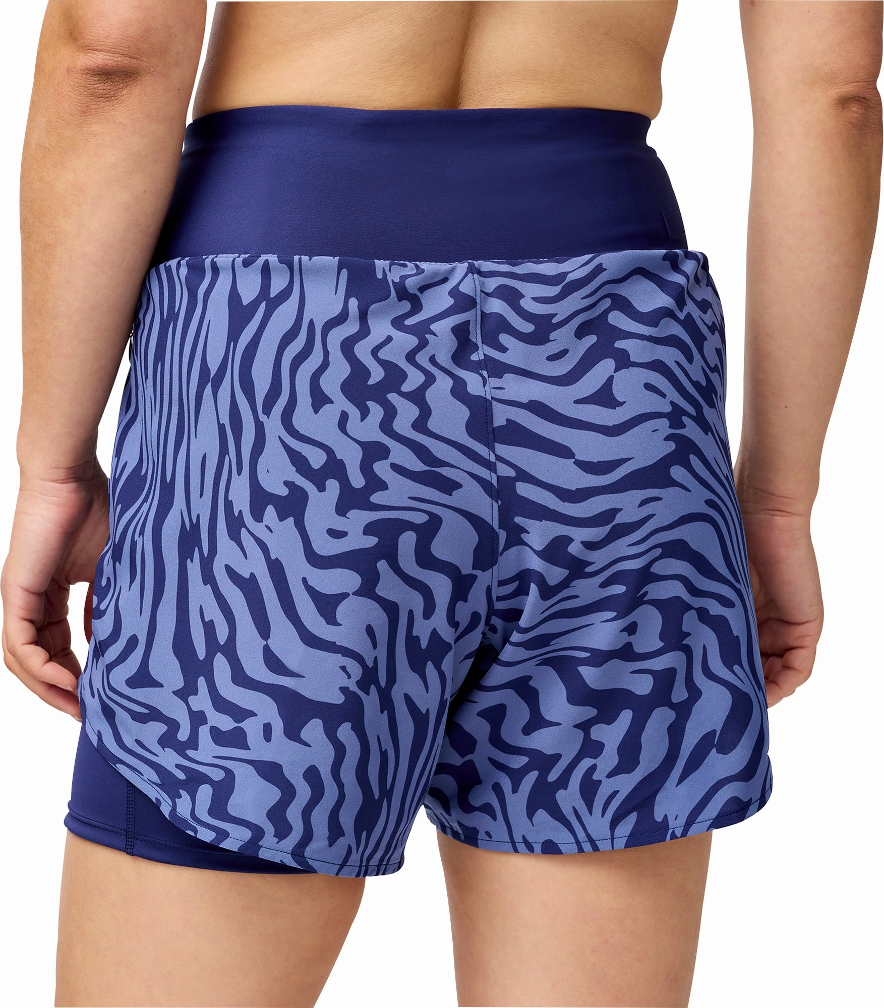 Brooks 5 Inch Chaser 2 In 1 Womens Running Shorts - Blue Chill Mode