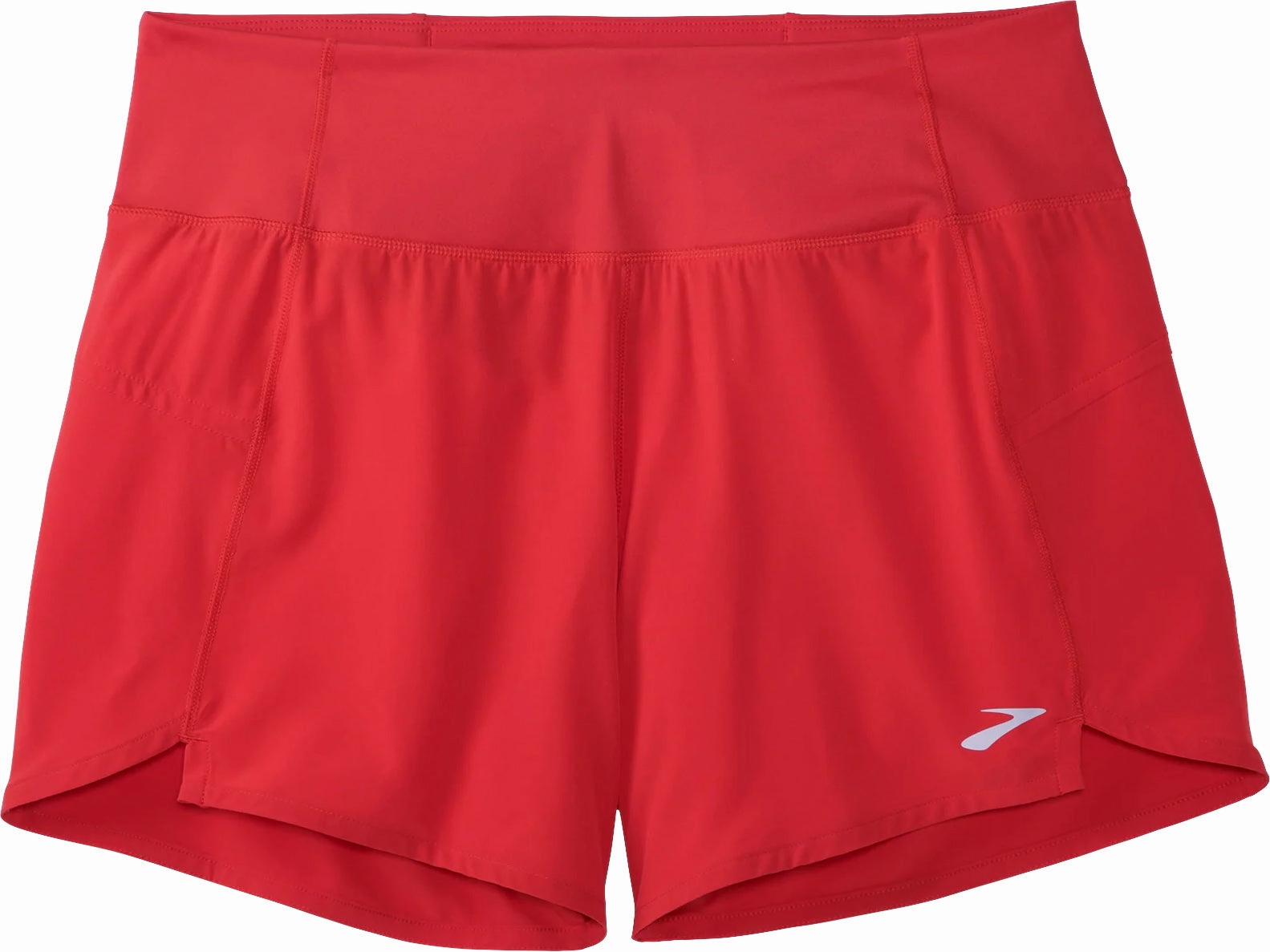 Effortless Motion Brooks Chaser 5 Inch Womens Running Shorts - Red