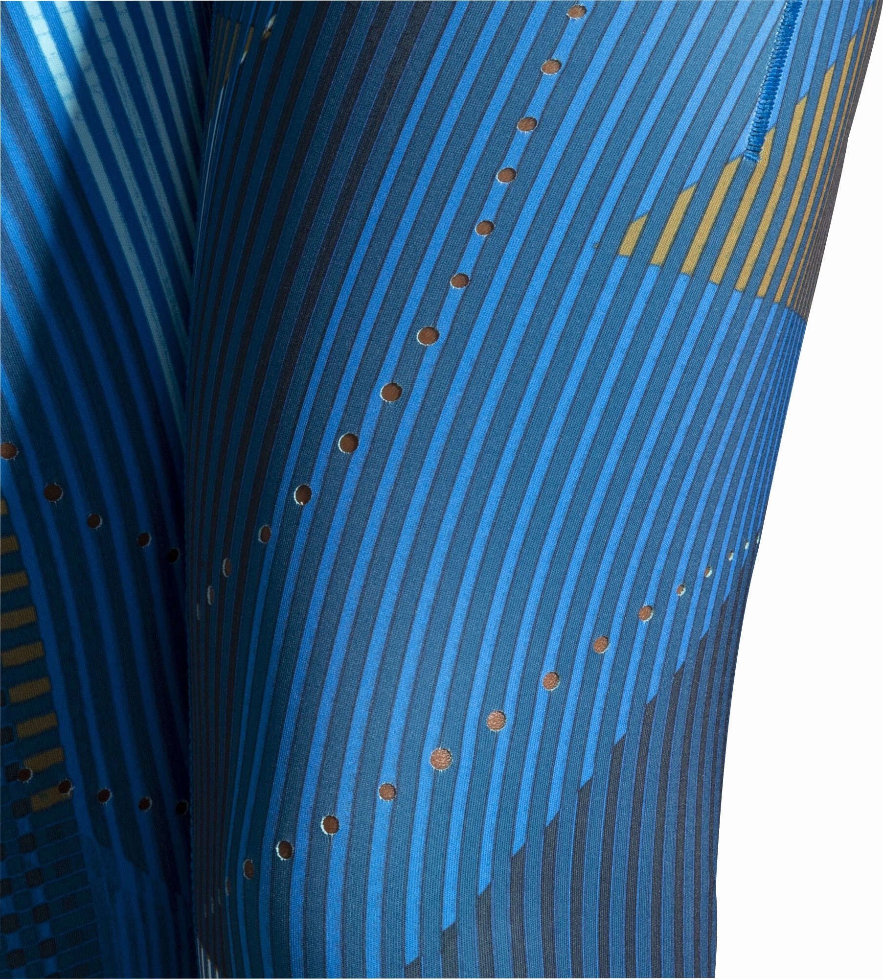 Brooks Method Womens 7/8 Running Tights - Blue Chilly Comfort Cozy Design