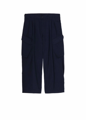 Cuffed hem BS OXFORD 12TUCKS WORK PANTS