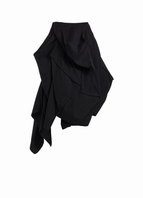 Flattering Cut Outdoor Layer C/HEMP BACKSIDE UNIFORM TWILL L BOX DETAIL SKIRT A