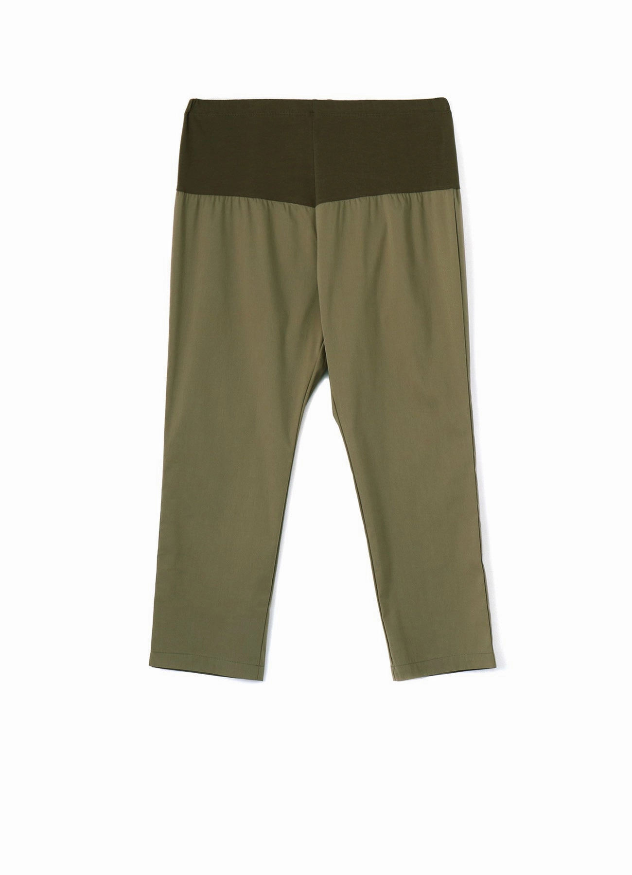 Anti Pilling Finish C/N STRETCH SLIM PANTS 4/5 LENGTH