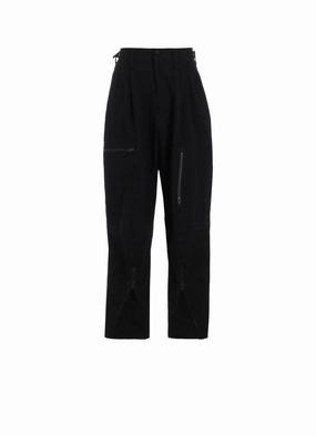 C/NY GABARDINE FLIGHT PANTS Reversible design Fashionable Design