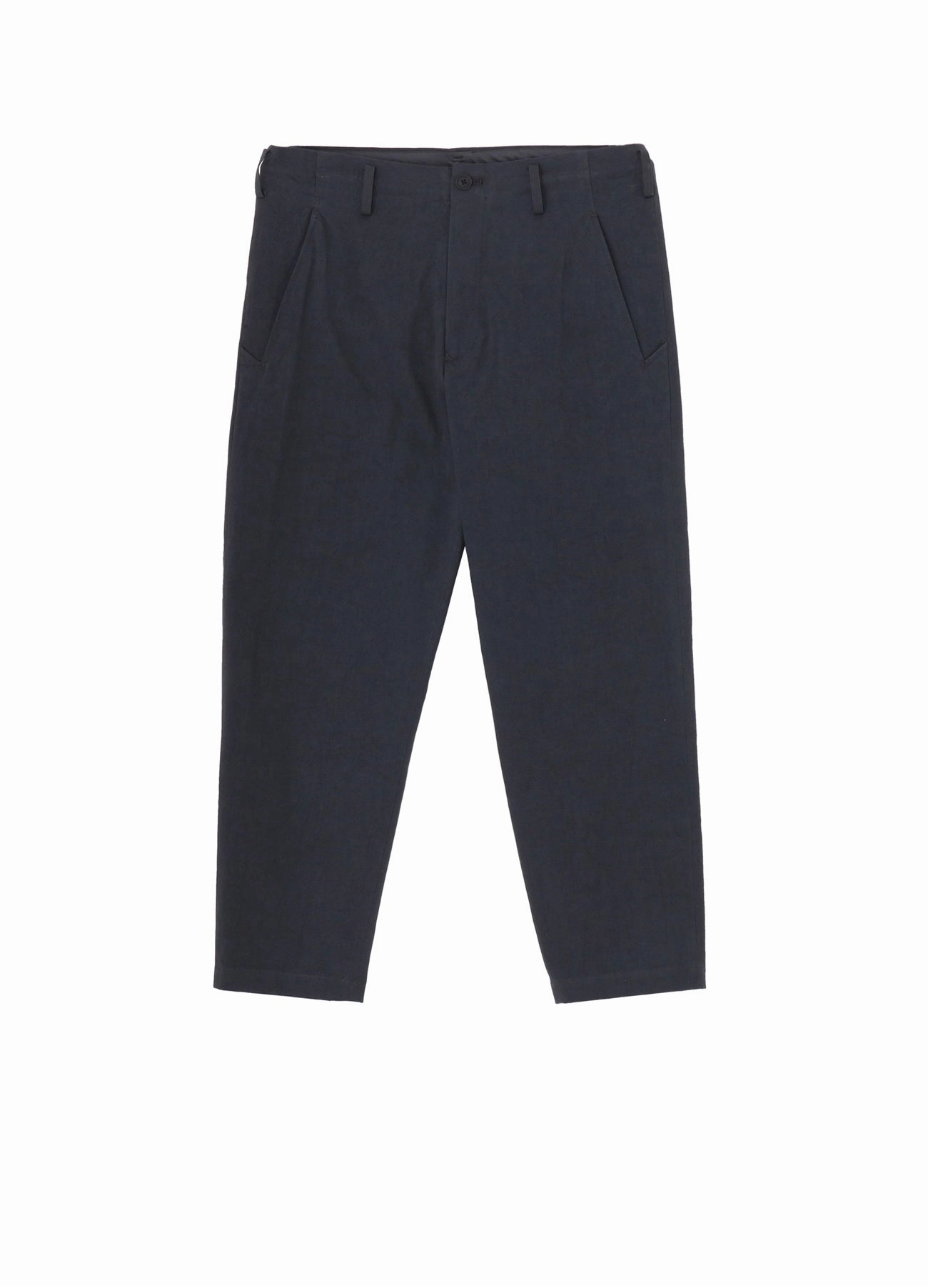 Solid shade C/POPLIN SLIM PANTS