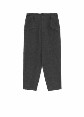 Stretch Motion C/SOFT TWEED M-SEAM FLAP POCKET PANTS