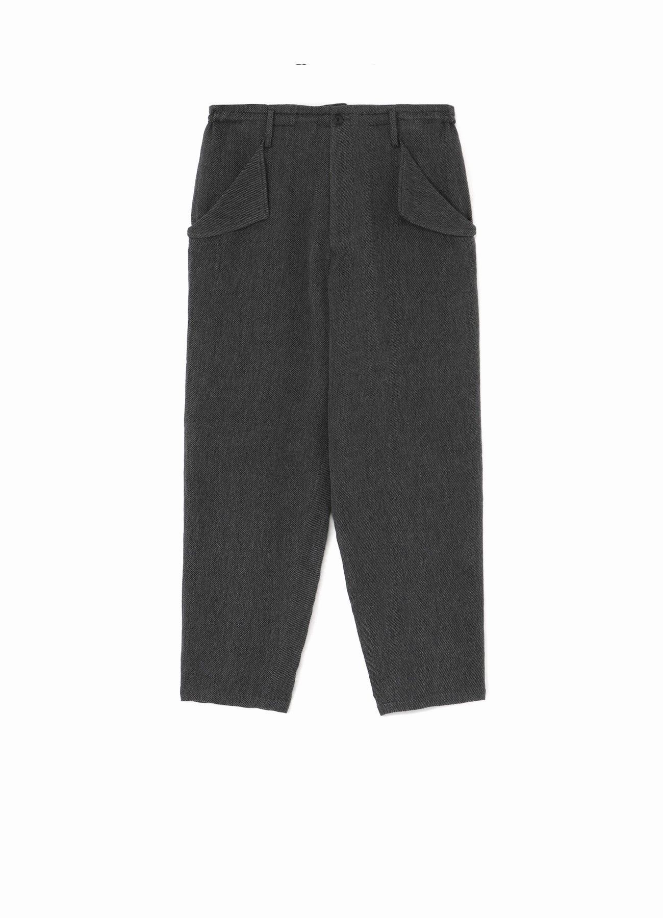 Stretch Motion C/SOFT TWEED M-SEAM FLAP POCKET PANTS