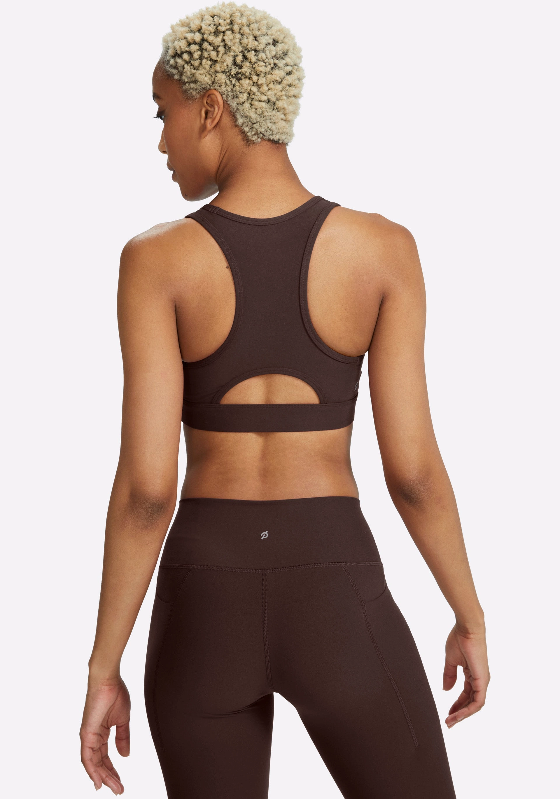 Cadent High Neck Racerback Bra Mix and match seams Baggy fit