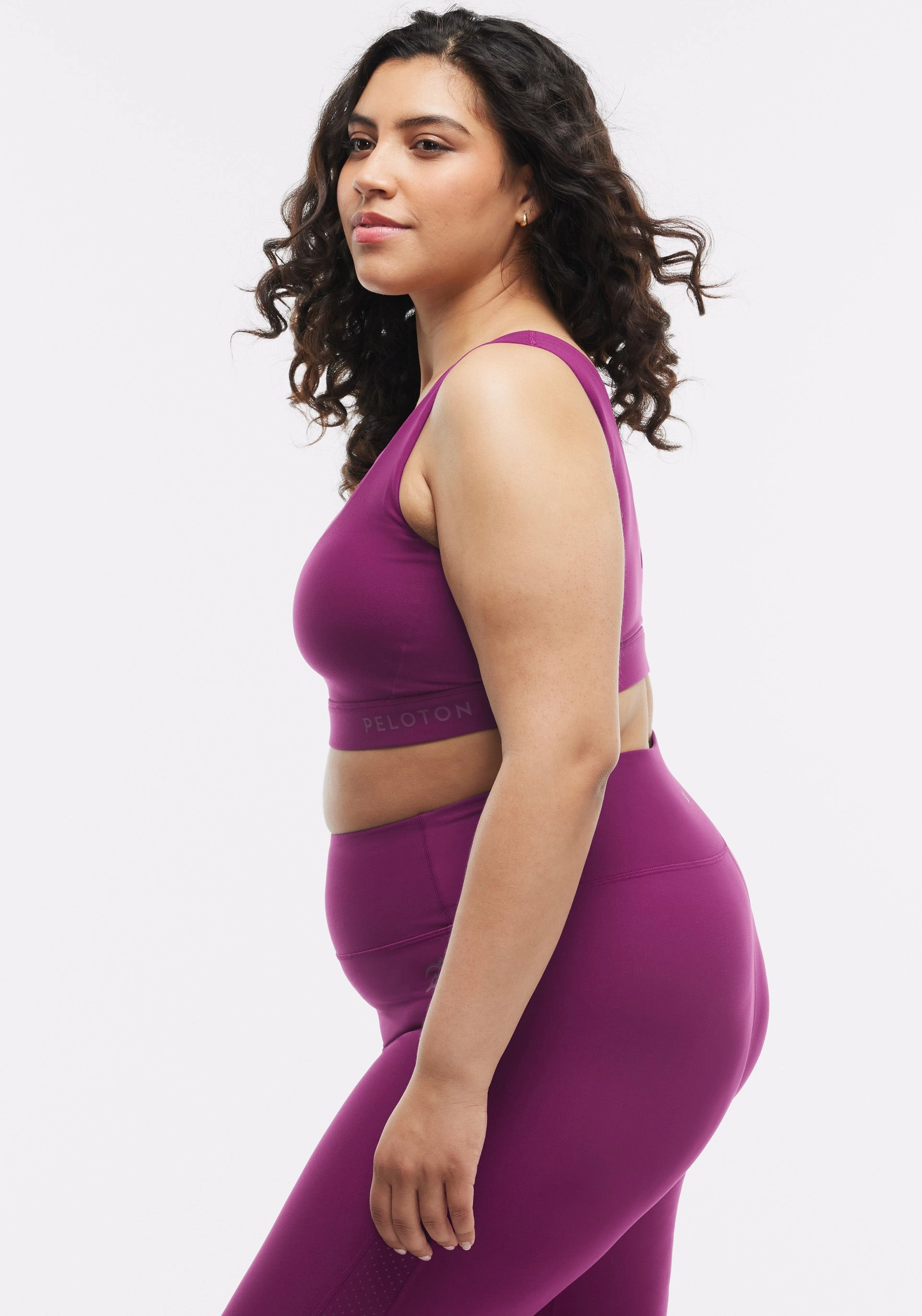 Seamless Texture Flexible Band Cadent Laser Perforated Bra